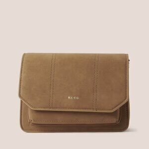Na-kd Faux Suede Crossbody Bag